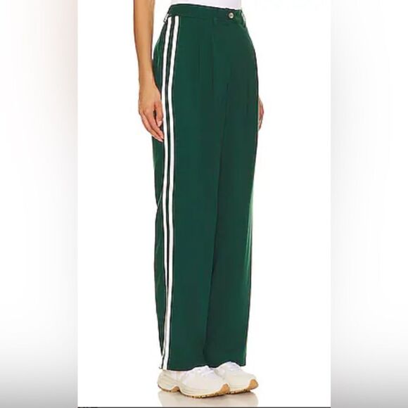Donni Hunter Green Stripe Pants Size XXL - Picture 1 of 4